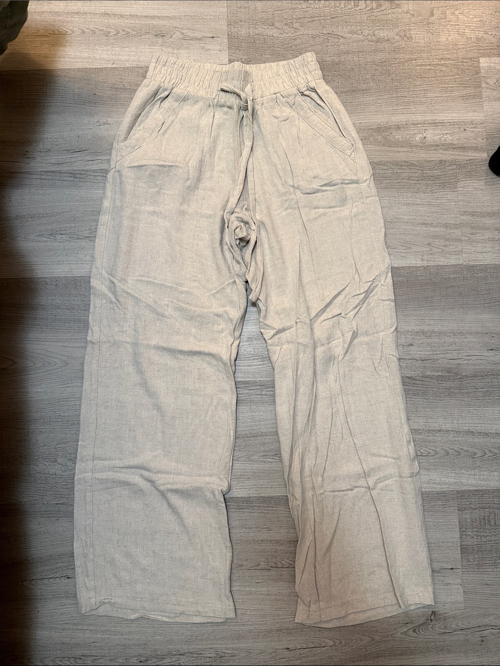 Linen Blend Pants Size Small